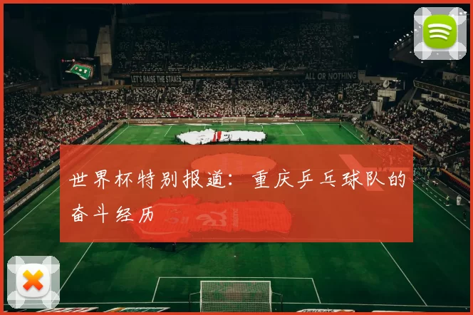 世界杯特别报道：重庆乒乓球队的奋斗经历