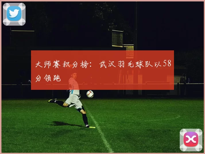 大师赛积分榜：武汉羽毛球队以58分领跑