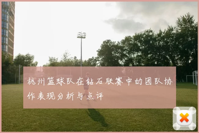 杭州篮球队在钻石联赛中的团队协作表现分析与点评